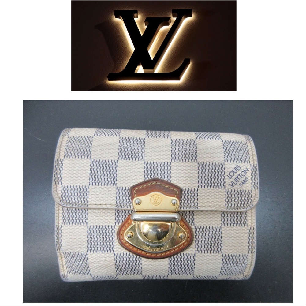 👜 Louis Vuitton Joy Portefeuille Wallet Damier